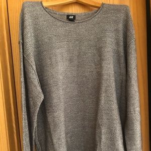 Men’s H&M taupe, light-weight pullover sweater
